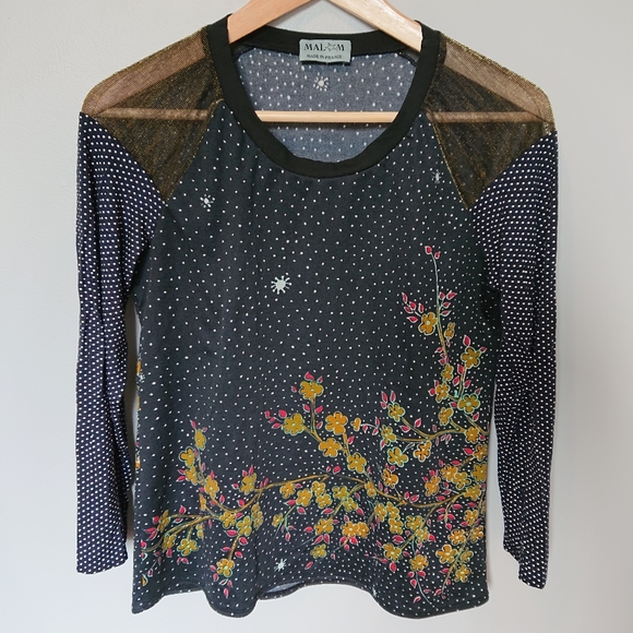 Vintage fabrics top - Picture 2 of 6